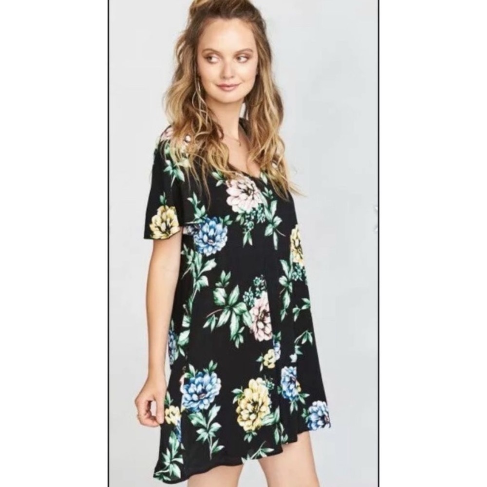 Show Me Your Mumu Claire Dainty Cloud Kylie Mini Dress Size Medium